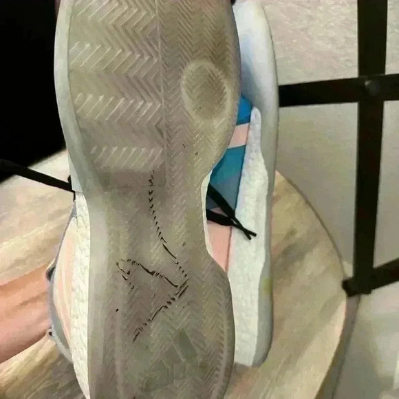 ZoneBoost Adidas Aero Blue 2019 Size 14.5 men’s - Picture 6 of 14